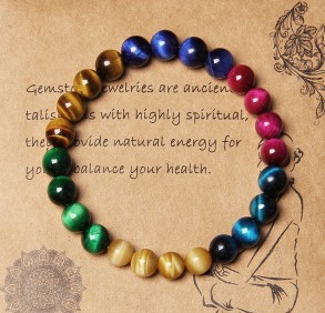 Blue Tiger Stone Handmade Bracelets | Elegant Jewelry - Image 5