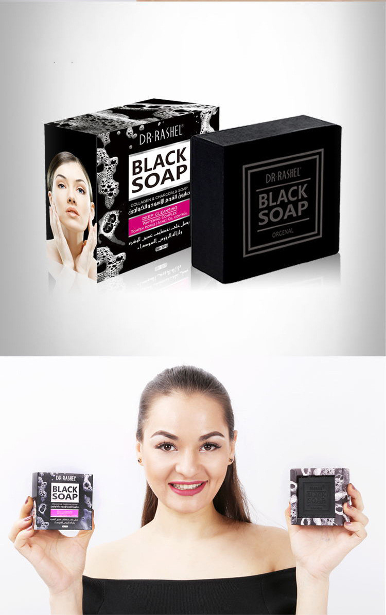 Handmade Black Soap Charcoal Bamboo - Image 3