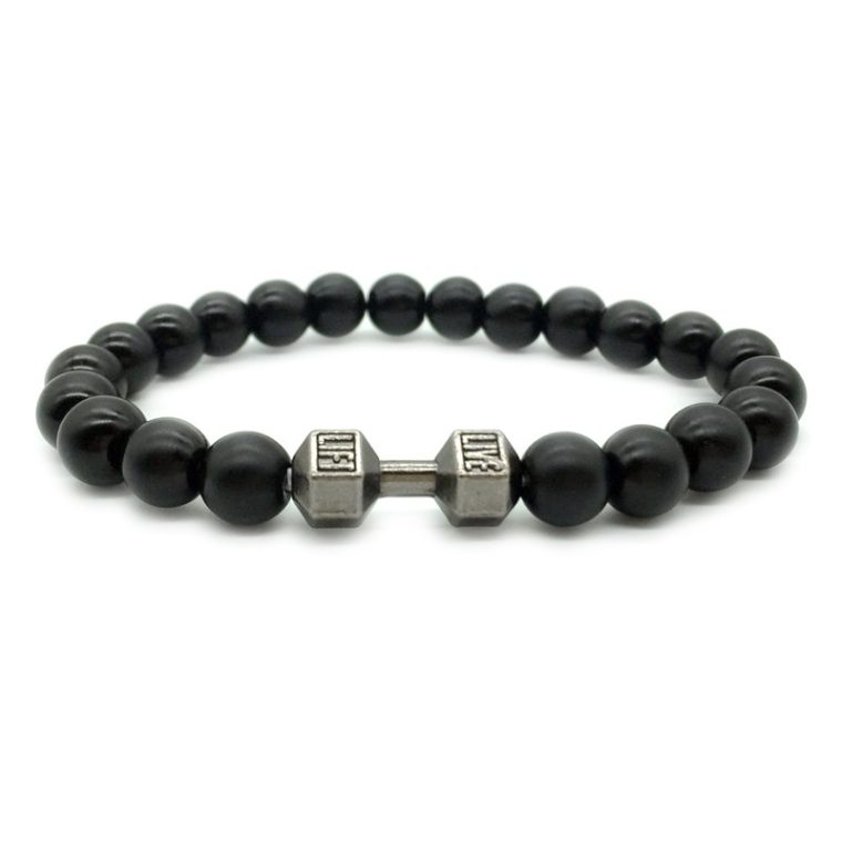 Volcanic stone bracelet natural stone beaded jewelry - Image 4