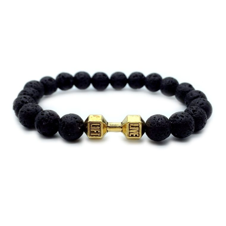 Volcanic stone bracelet natural stone beaded jewelry - Image 6