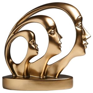 Perfect as a unique gift for art enthusiasts or anyone looking to enhance their home décor with a touch of modern sophistication. A timeless piece that makes a lasting impression. Sculpture Artwork Morden