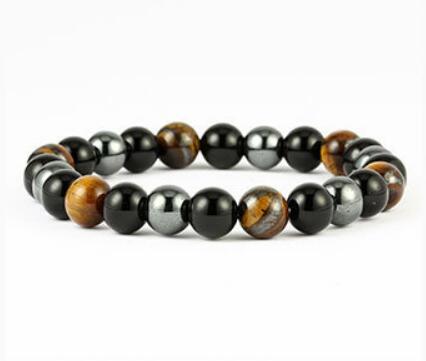Featuring 10mm natural stones, our Hand String Bracelet exudes sophistication. Each stone is carefully selected for its unique patterns and colors, making every bracelet a distinctive piece of jewelry.