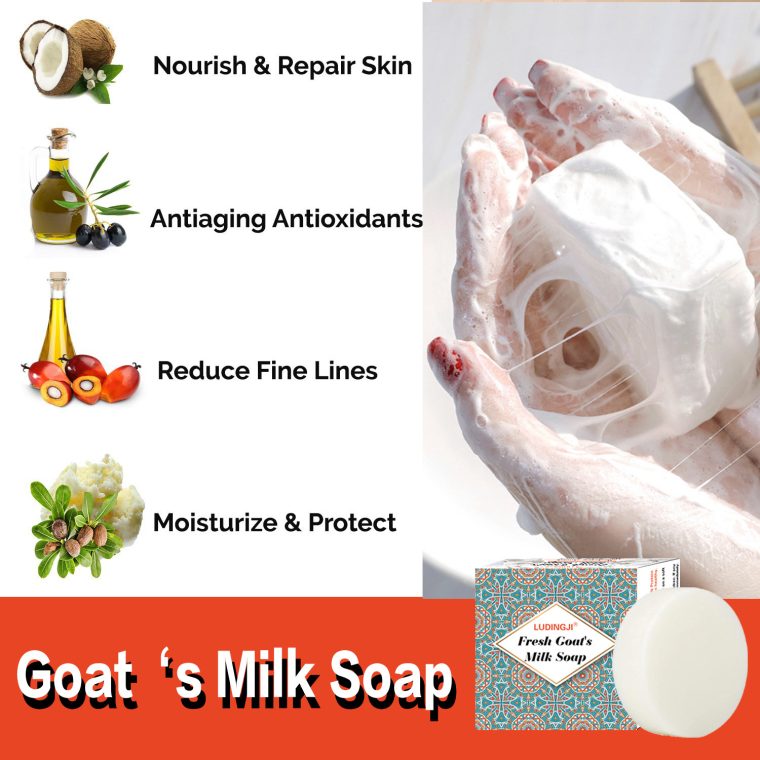 Gentle face cleansing Goat milk soap handmade soap - Image 4