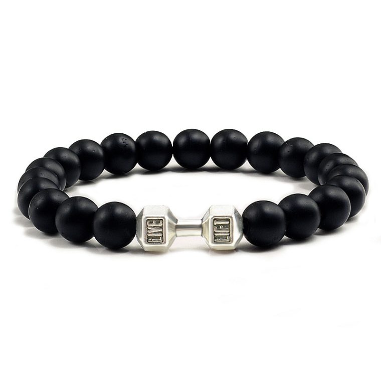 Volcanic stone bracelet natural stone beaded jewelry - Image 2