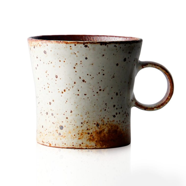 Handmade Mugs Pottery Hand-punched Tea Cup