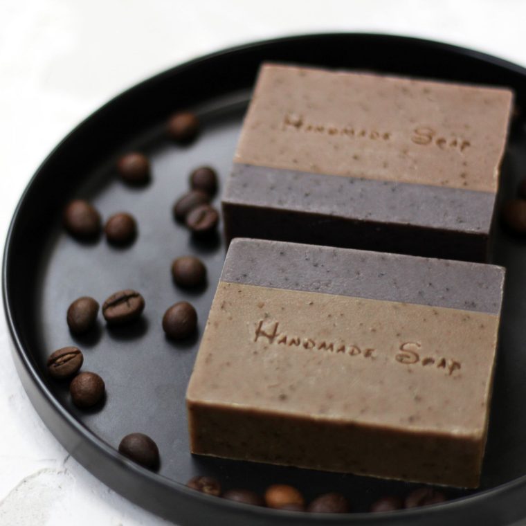 Coffee Frosted Handmade Cold Process Soap