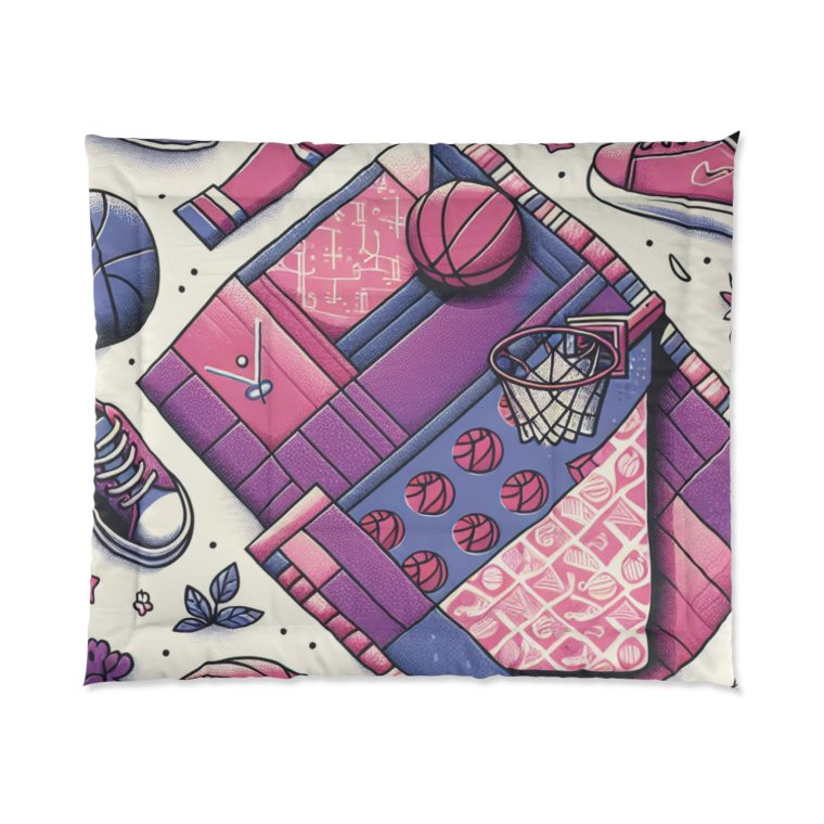 Comforter Basketball Blanket For Girls - Image 5