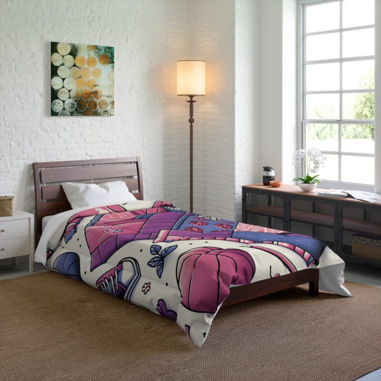 Comforter Basketball Blanket For Girls - Image 8