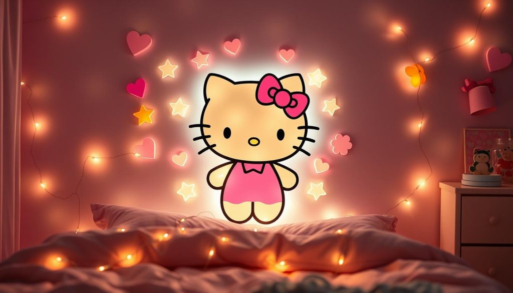 Hello Kitty light up wall decor