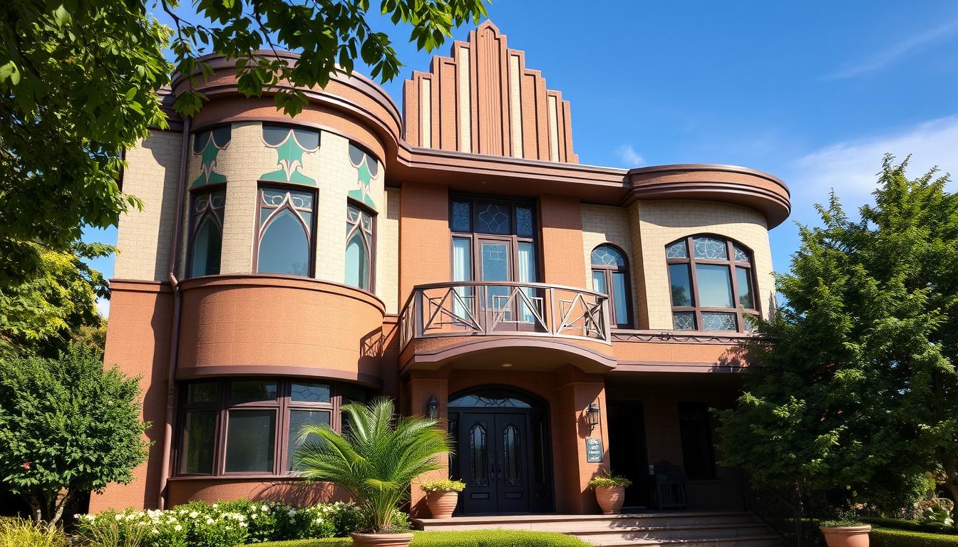 art deco house​