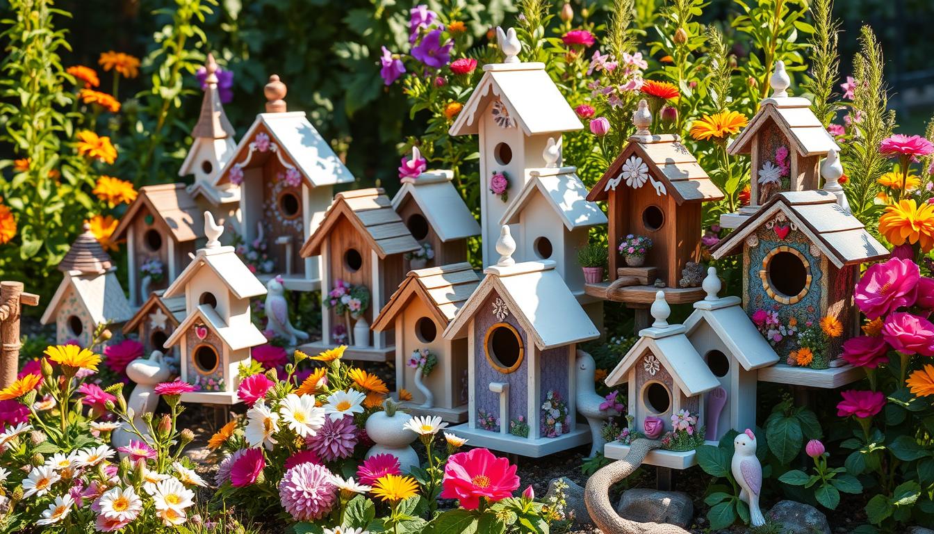 decorative bird houses​