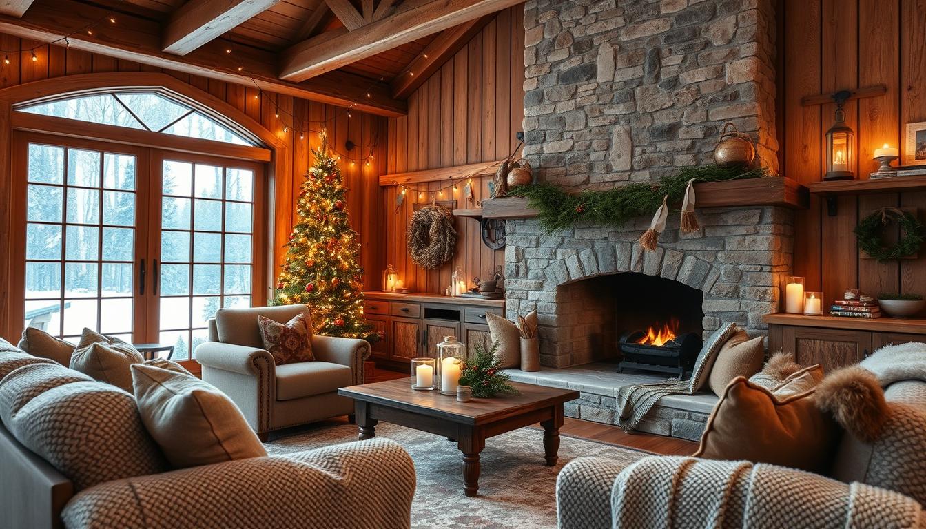 farmhouse winter decor