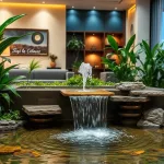 indoor fountain