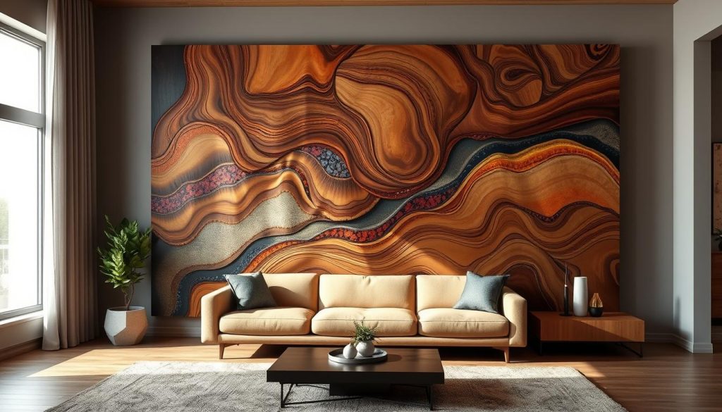 modern wood wall decor