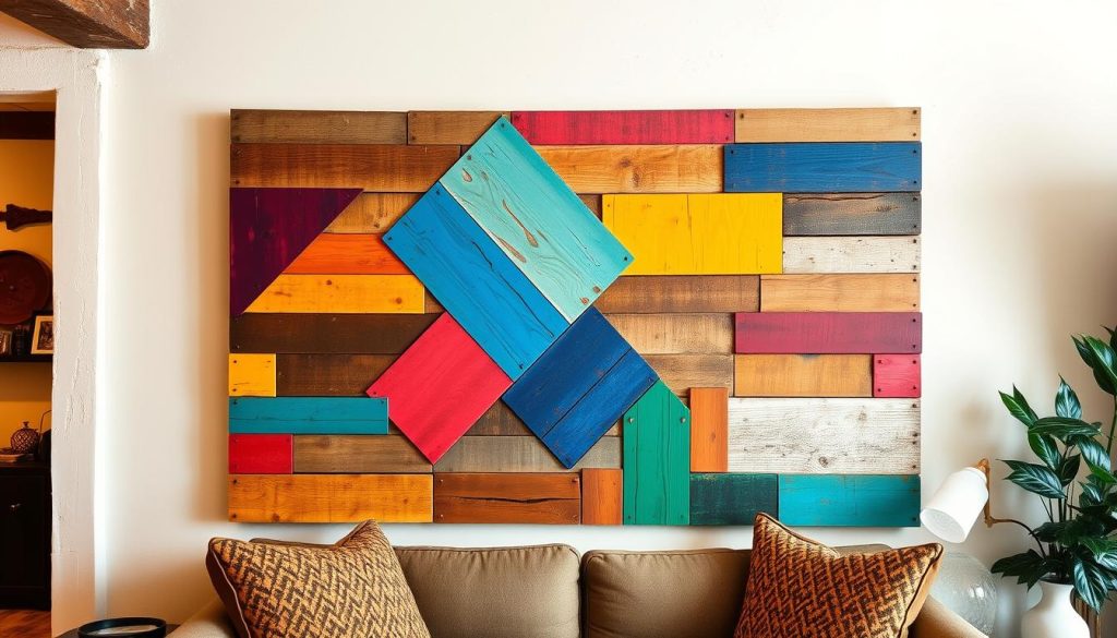 pallet wood wall art