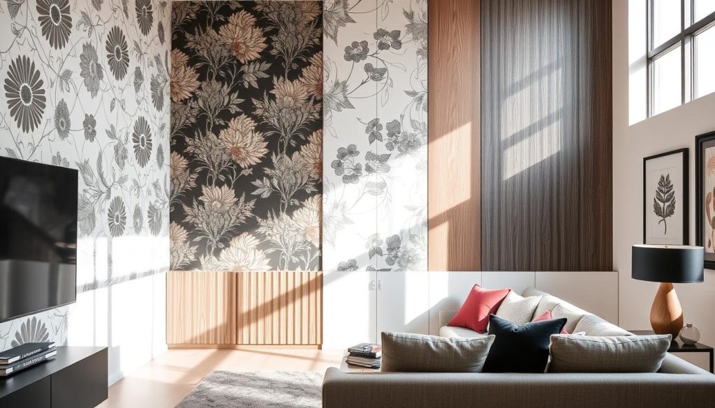 patterned wall treatments