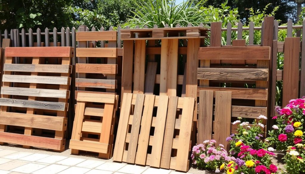 reclaimed wood pallets