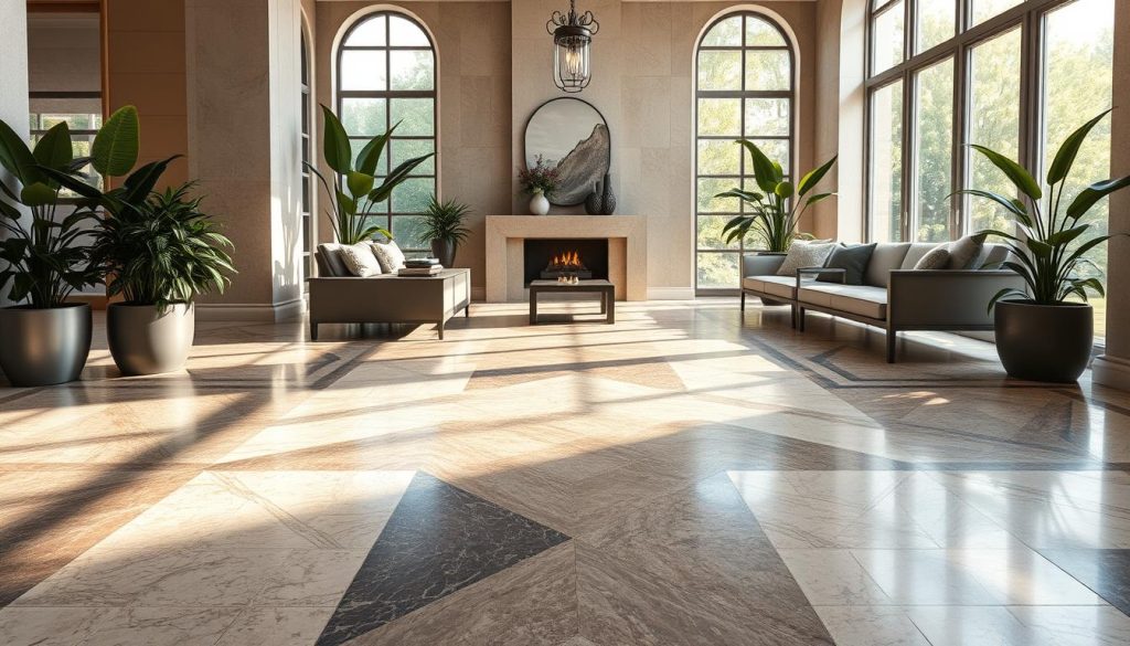 stone flooring