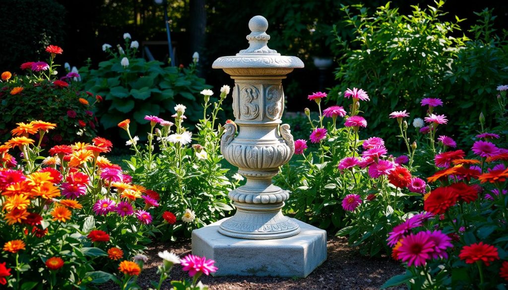stone garden art