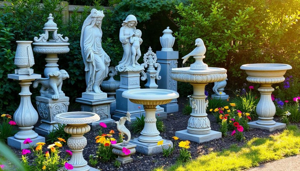 stone garden decor