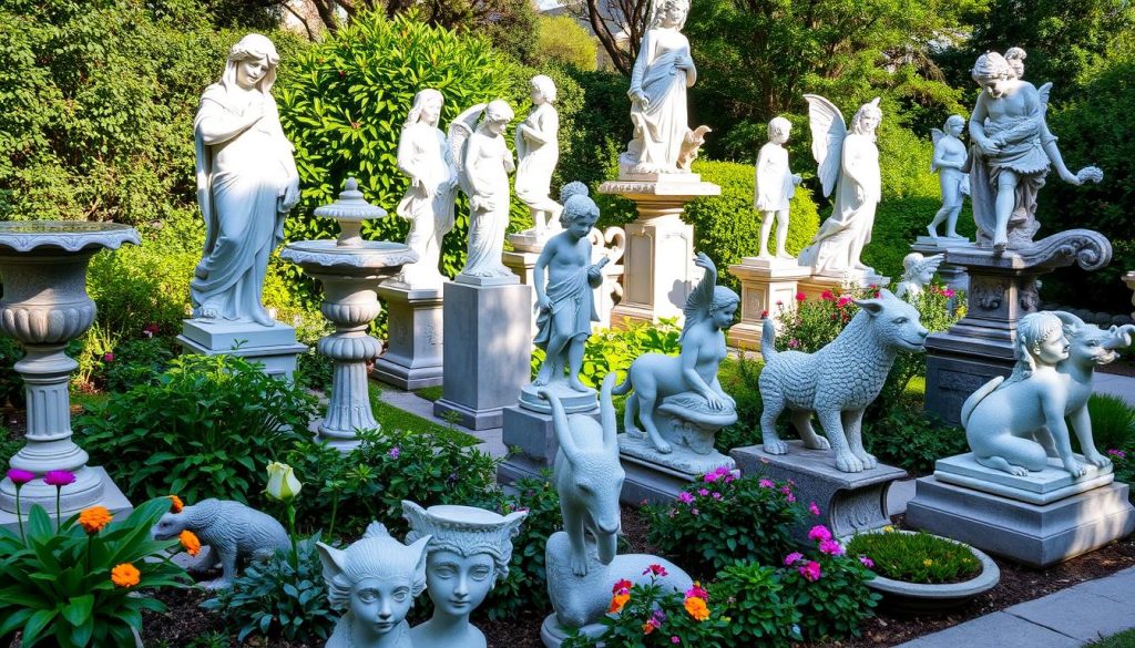 stone sculptures