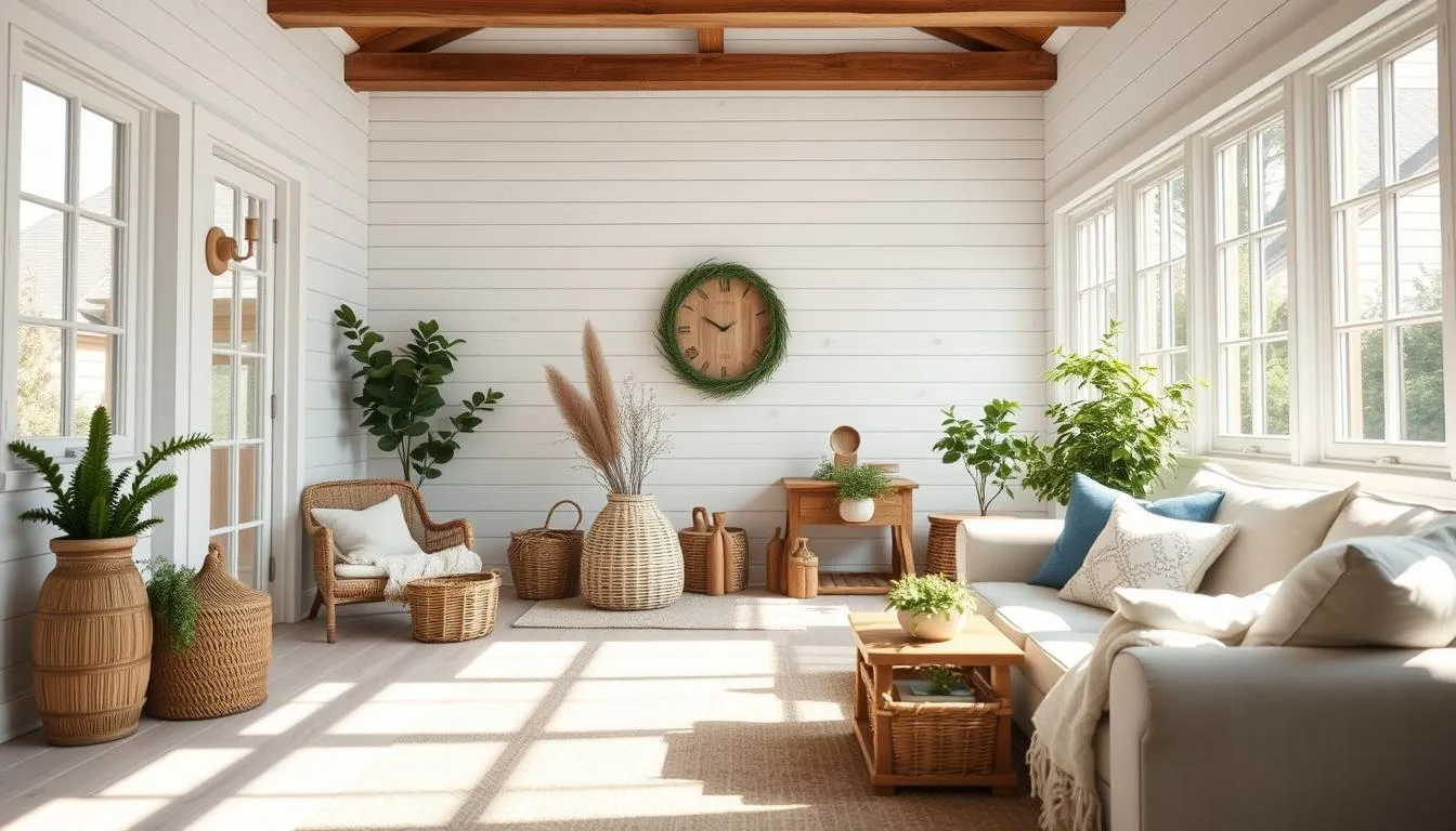 white wood plank walls