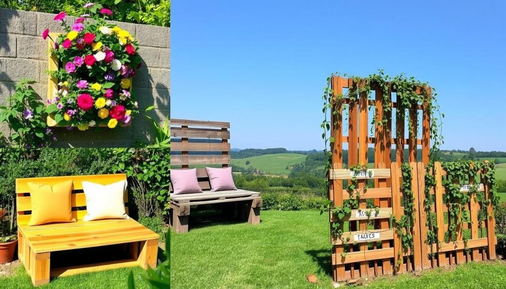 wood pallet garden projects