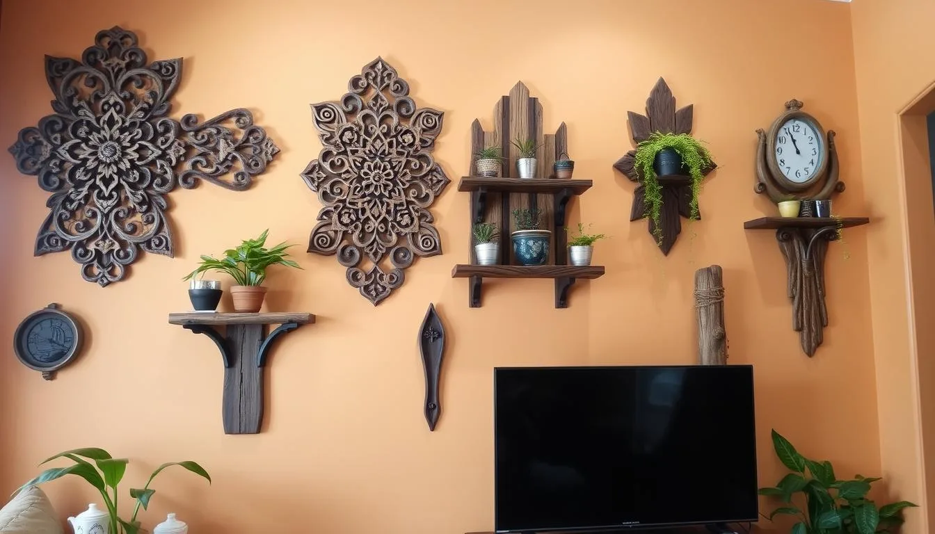 wooden wall accessories