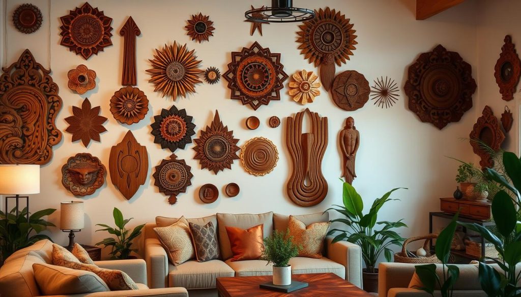 wooden wall hangings