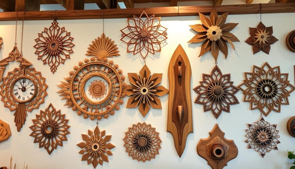 wooden wall hangings