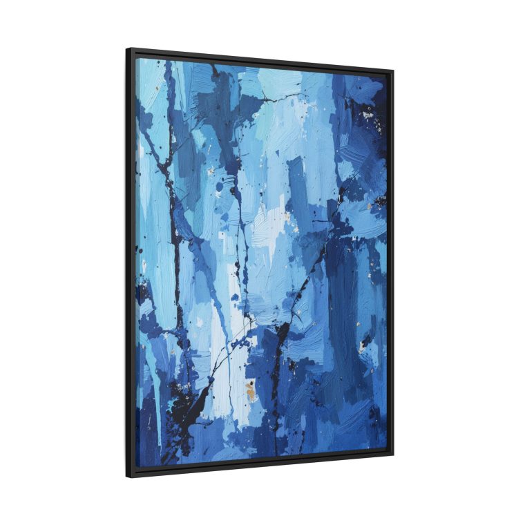 Tranquil Elegance: Blue Lace Stone-Inspired Wall Art for a Serene Home - Image 6