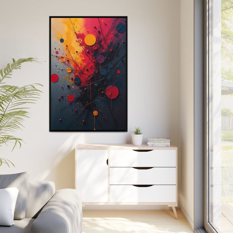 Boho Abstract Canvas Print | Modern Bohemian Wall Art - Image 11