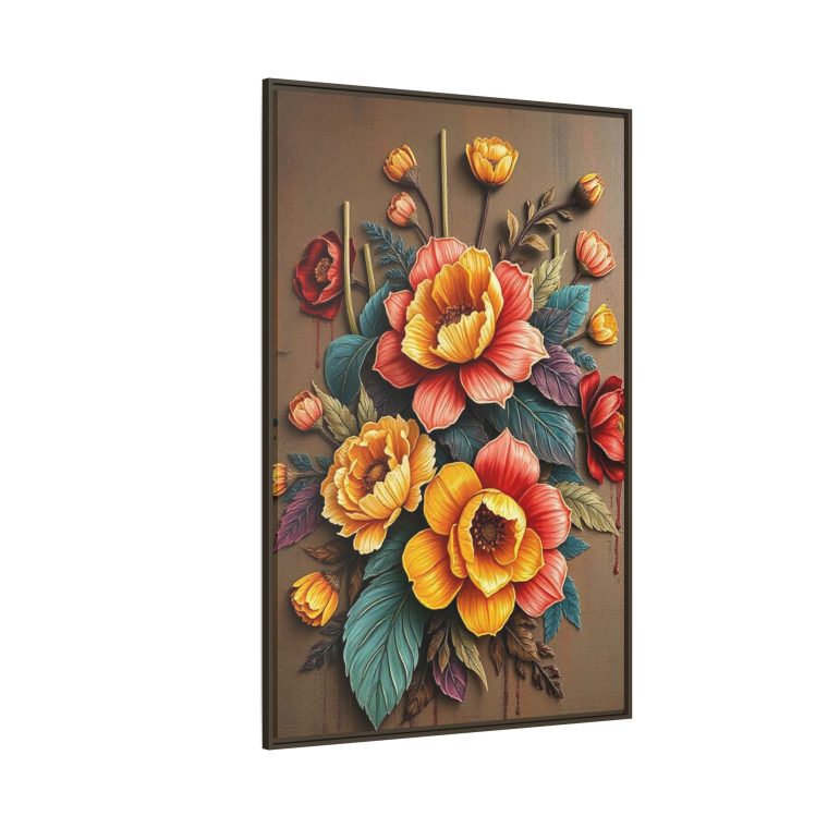 Large Floral Wall Art for Living Room: Elegant Wall Decor - Image 12