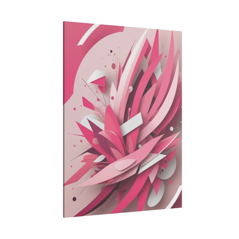 Explosive Pink Geometry Abstract Layers and Dynamic Design - Image 14