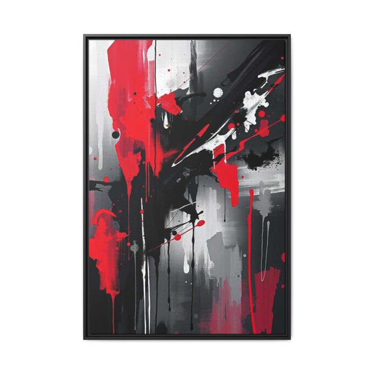 Push Artistic Boundaries with Black Abstract Paint - Image 5