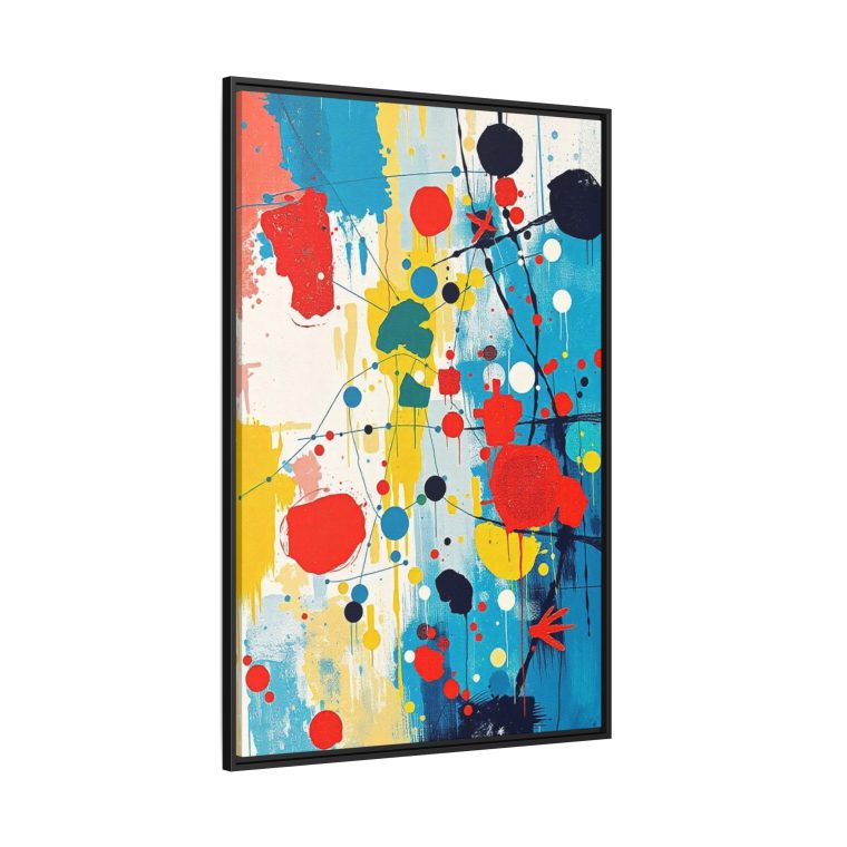 Abstract Kitchen Canvas Print Modern Dining Decor - Image 10