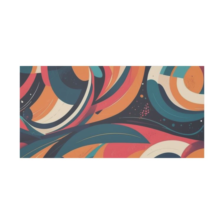 Dynamic Curves Modern Abstract Wall Art Pattern - Image 21
