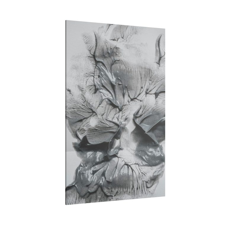 Elevated Elegance Top-View Grey Paint Wall Art - Image 10