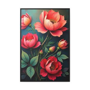 Modern Flower Wall Art A Bold and Elegant Floral Wall Decor