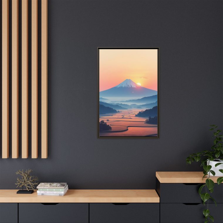 Modern Mount Fuji Canvas Print Japanese Wall Decor - Image 12