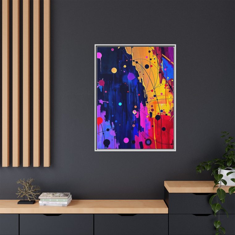 Abstract Hallway Wall Art Long Canvas Print - Image 12