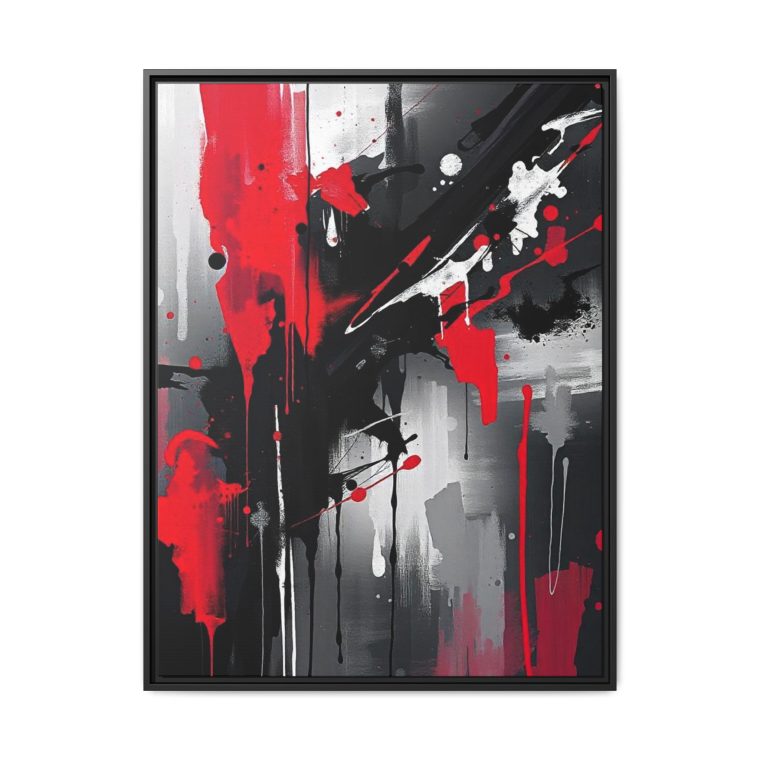 Push Artistic Boundaries with Black Abstract Paint - Image 9