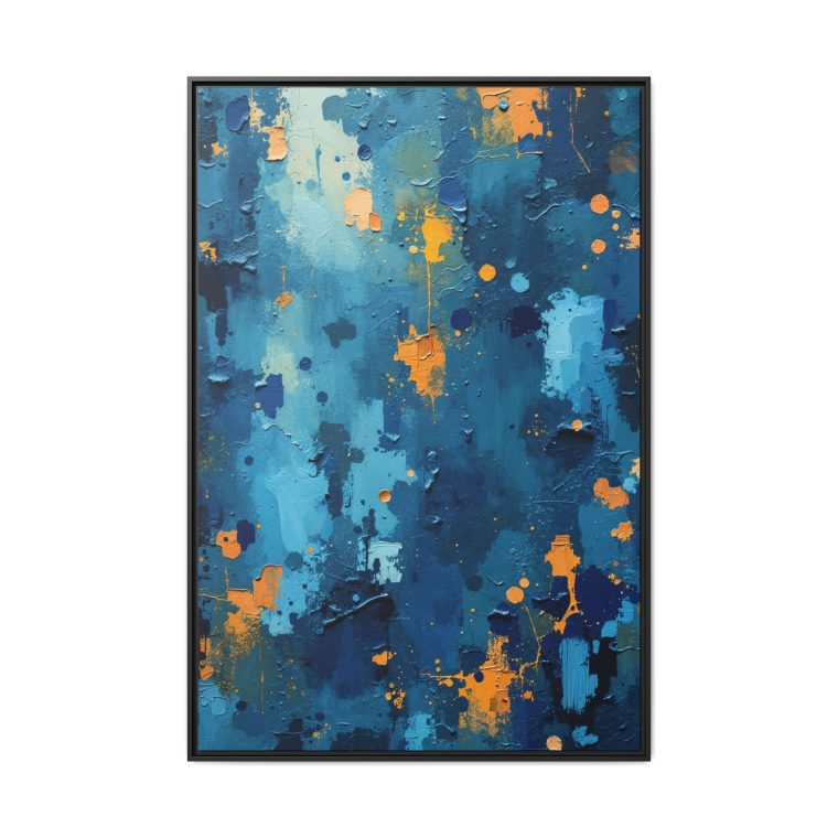 Blue Lace Stone Vibes Modern Wall Art to Infuse Peace and Style - Image 13