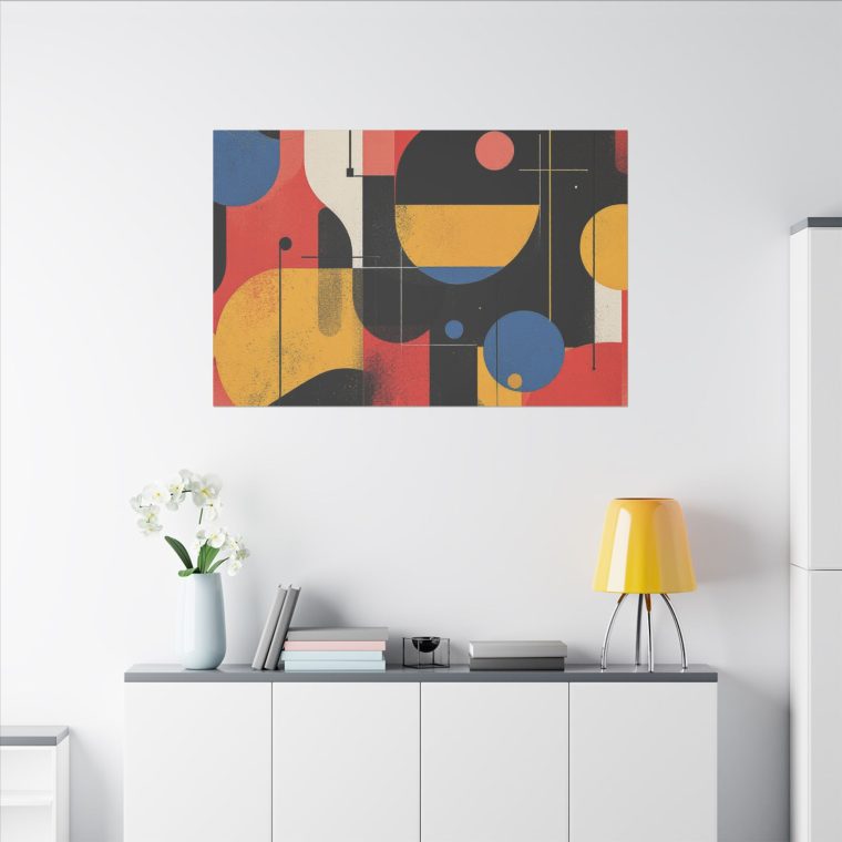 Dynamic Harmony Bold Shapes and Vibrant Colors - Image 4