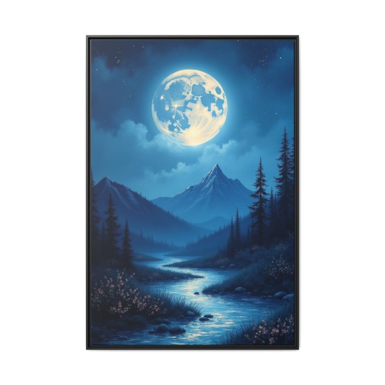 Lunar Dreams Enchanted Moonlit Horizons - Image 13