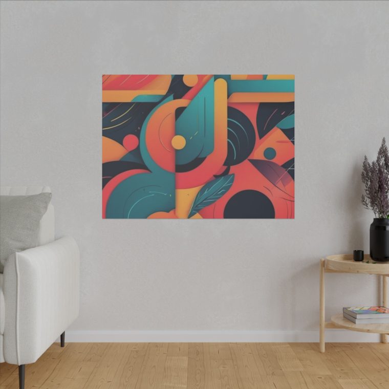 Vibrant Abstract Art Walls Decor for Contemporary Spaces - Image 25