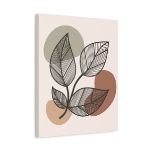 Boho Floral Matte Canvas, Stretched, 1.25"