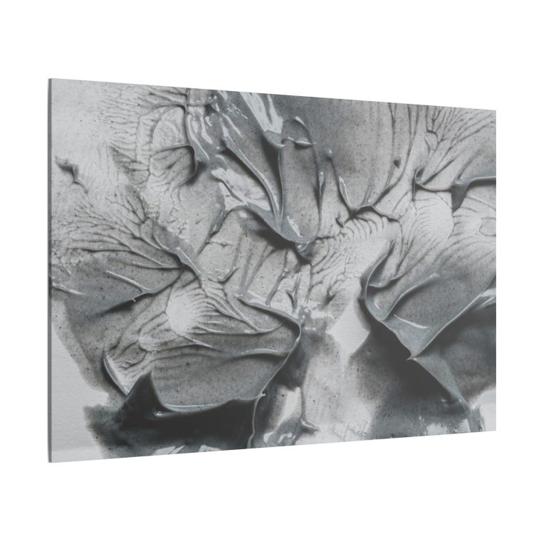 Elevated Elegance Top-View Grey Paint Wall Art - Image 18