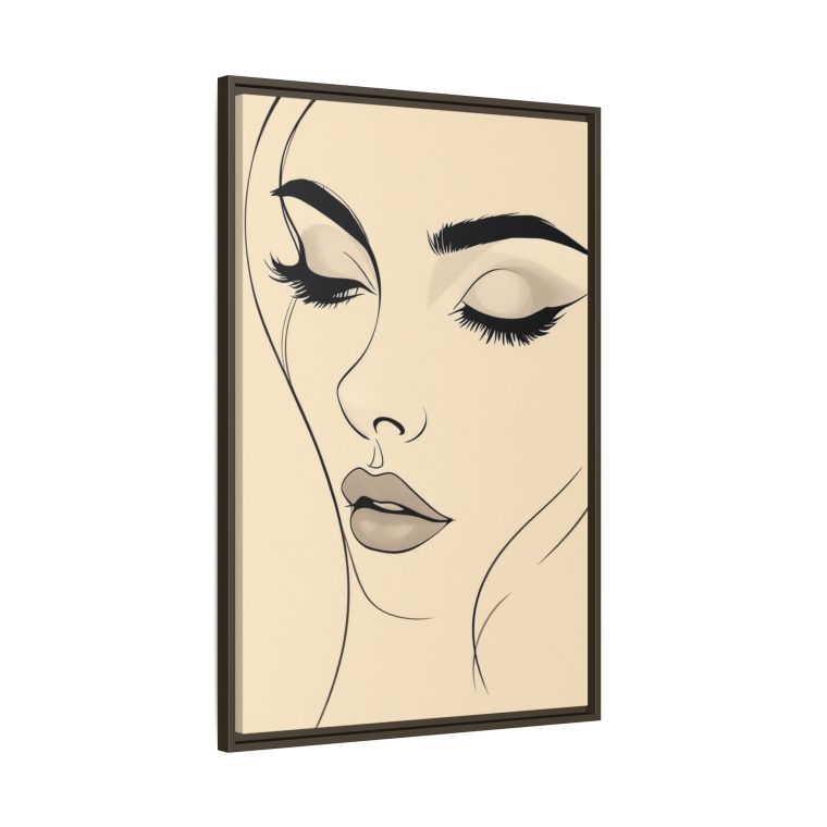 Bold Abstract Face Art for Walls Perfect Home Décor Piece - Image 18