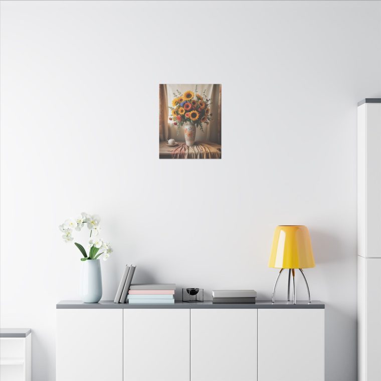 Vintage Simplicity Boho Vase of Flowers in Art - Image 20